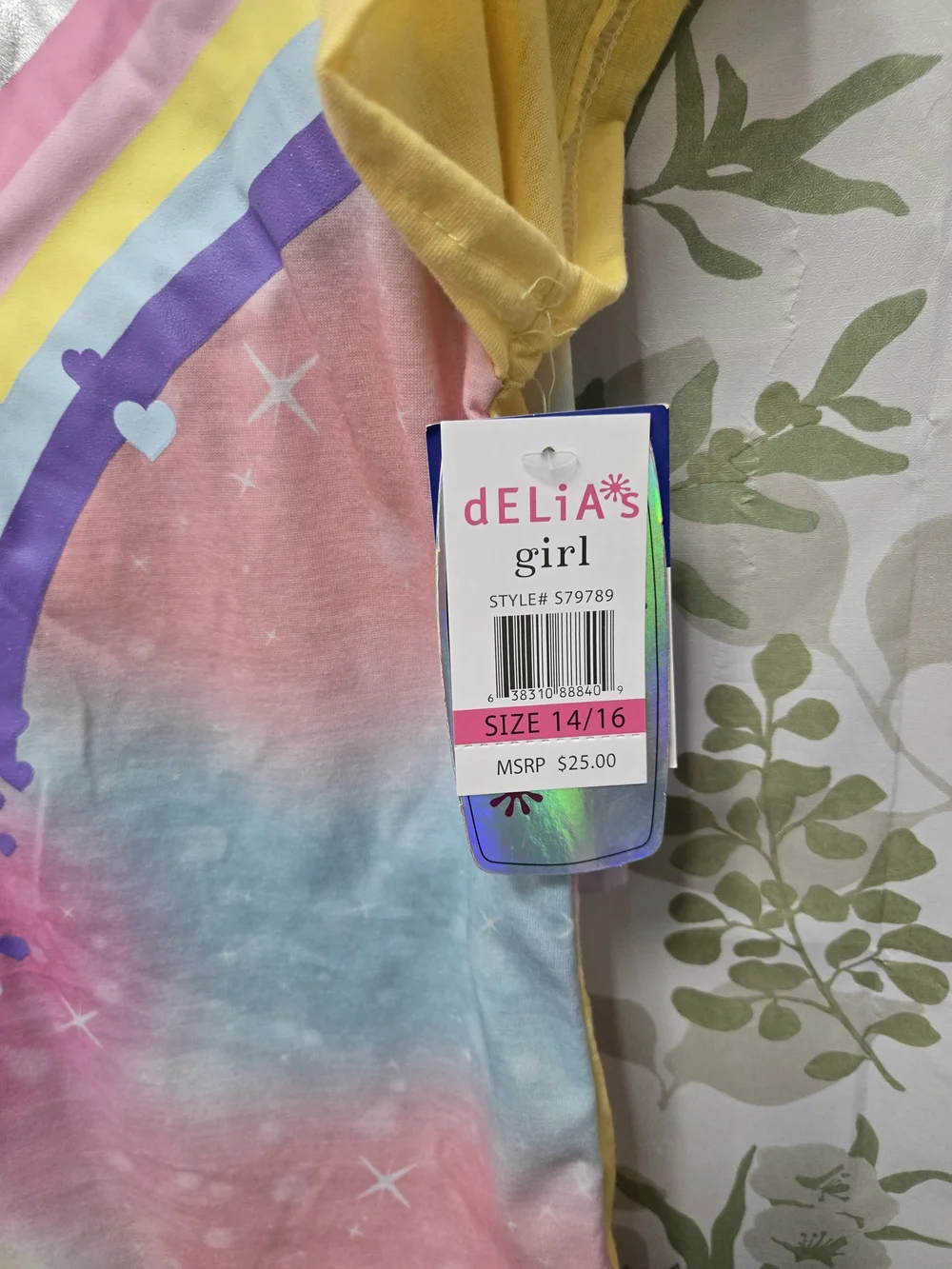 dELiA*s  'Dream in Color' 2pc Pajama Set 14/16 Girls